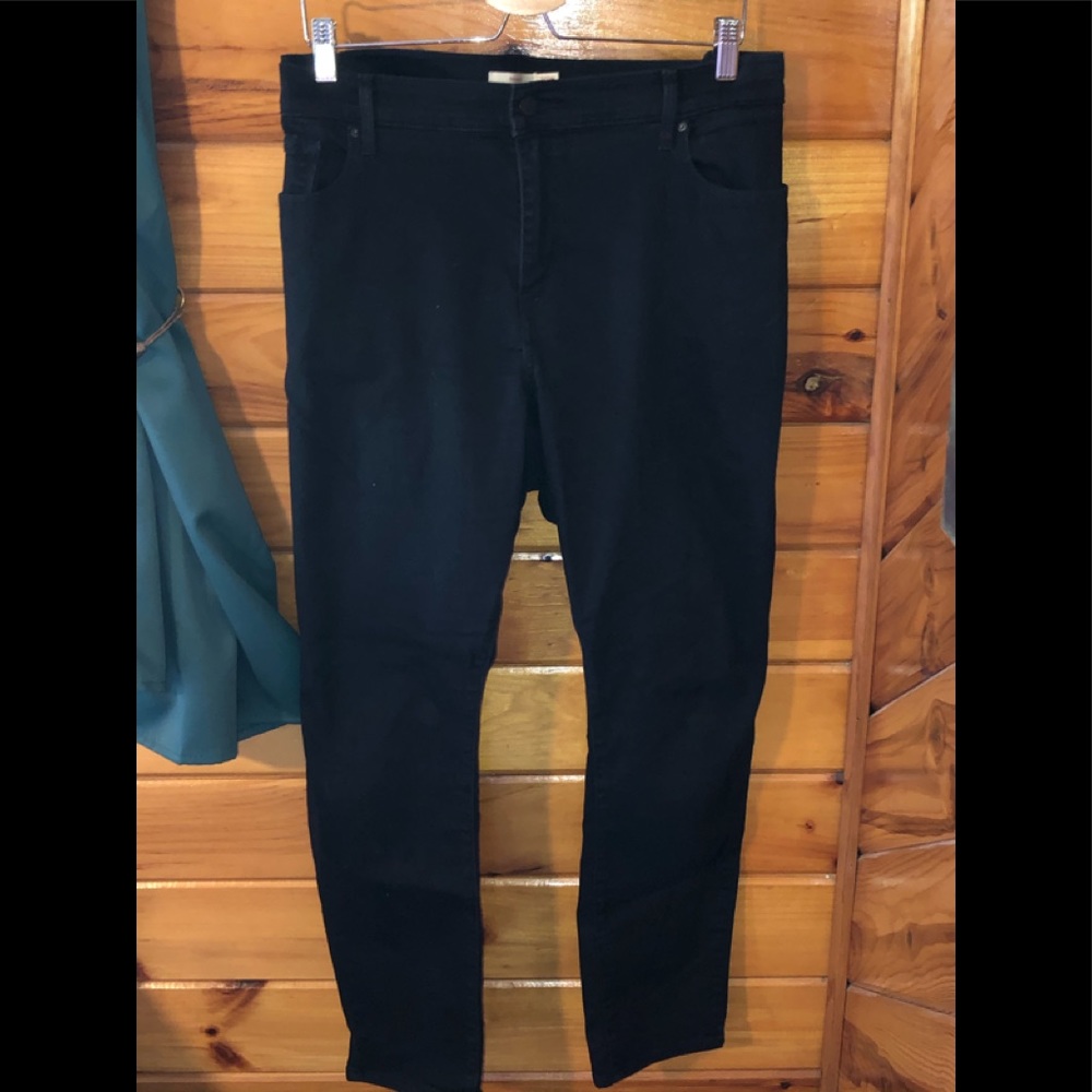 Levi’s 711 Black Jeans